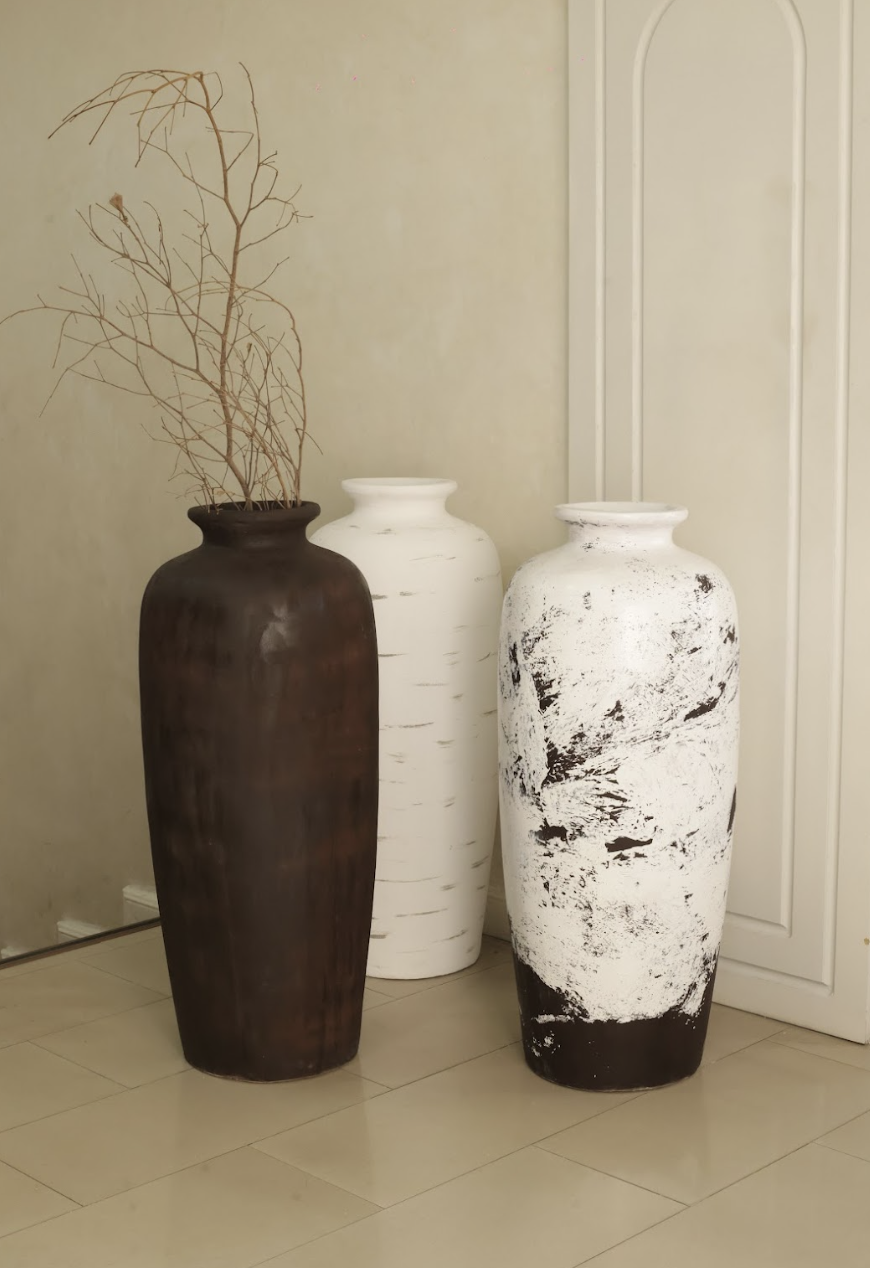 Flower pots in Nigeria for interior decor